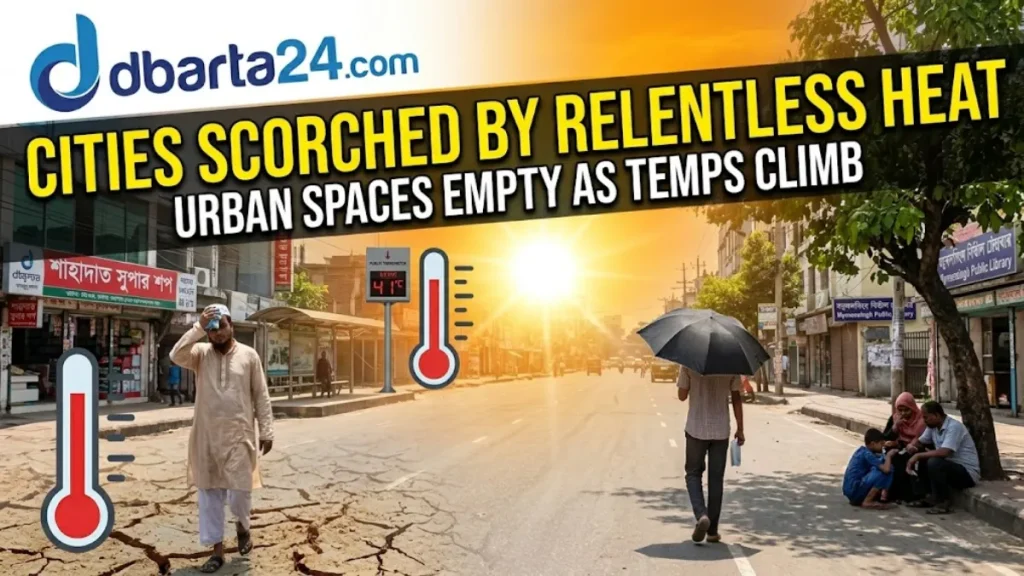 heatwave-hits-in-Bangladesh-1024x576 Severe Heatwave Grips 34 Districts Across Bangladesh; Relief Unlikely Anytime Soon