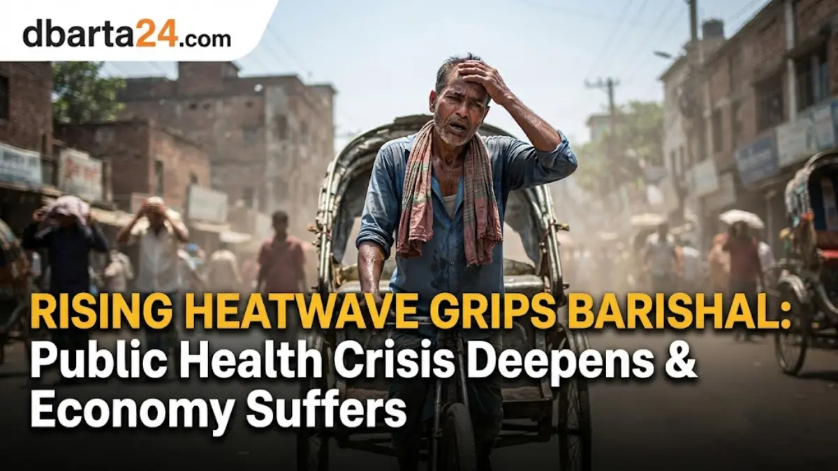 Rising Temperatures in Barishal: Climate Crisis Threatens Public Health and Economy