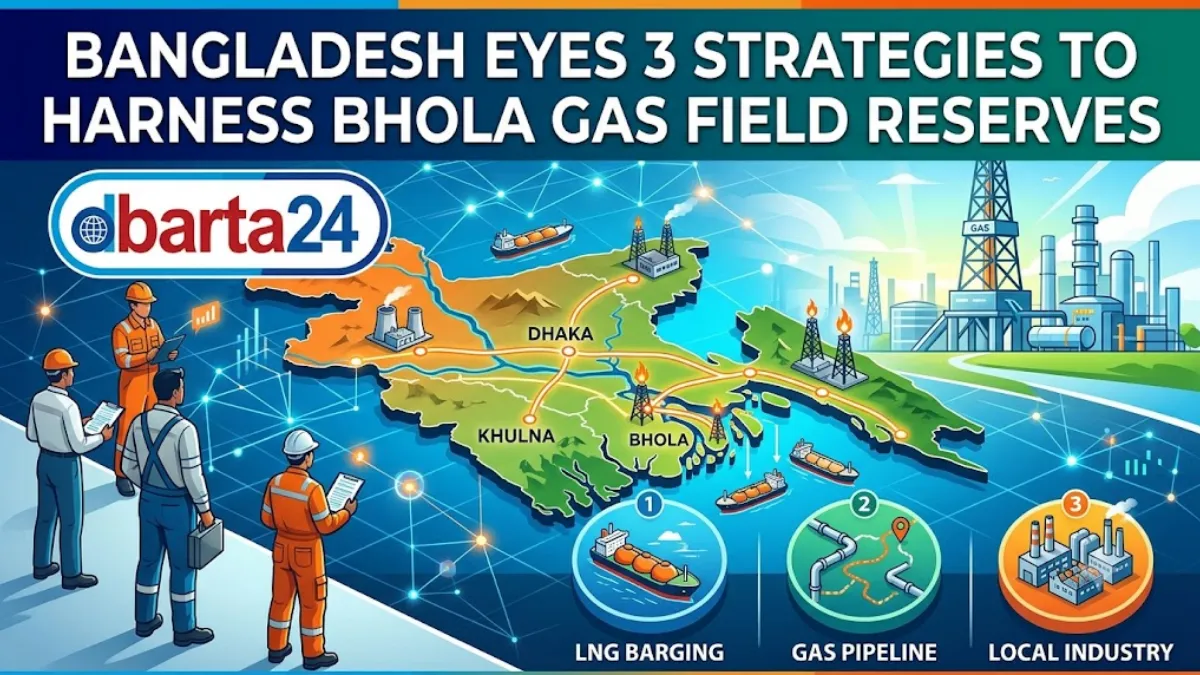 Industrial gas pipelines and energy infrastructure facilities in Bangladesh