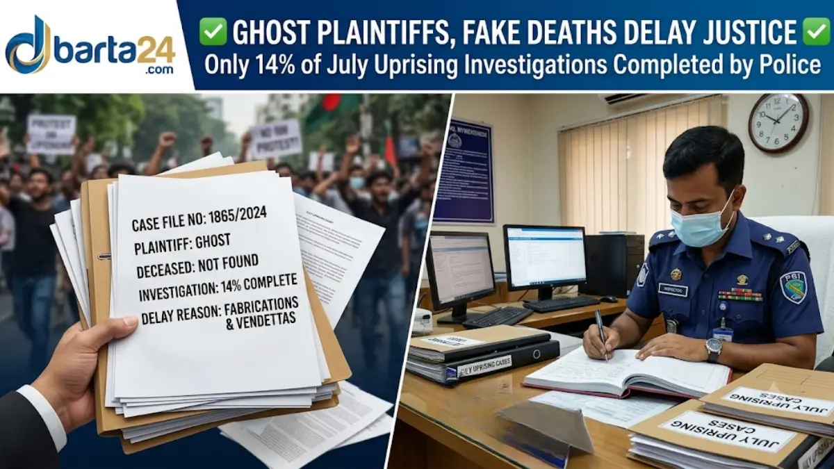 A file photo of Bangladesh Police Bureau of Investigation (PBI) headquarters, where hundreds of July Uprising cases are currently being analyzed.