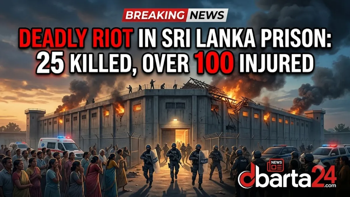 Elite security forces deployed outside a high-security prison facility following a deadly riot.