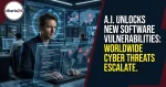 Digital representation of global cyber attacks and software vulnerabilities