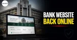 Bangladesh Bank headquarters in Dhaka; the central bank’s official website reopened after a three-day precautionary shutdown.
