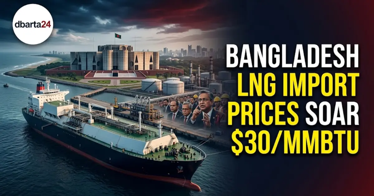 A Liquefied Natural Gas (LNG) tanker docked at a marine import terminal.