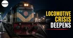 Bangladesh Railway locomotive on the tracks amid worsening engine shortages and train service disruptions