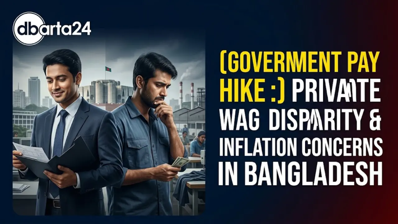 Professional working in Bangladesh evaluating economic changes following the public sector salary increase.